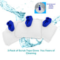 3 pack Tub Scrub tops to make cleaning easier