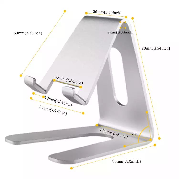 3-in-1 Aluminum Phone Holder (3-Pack)