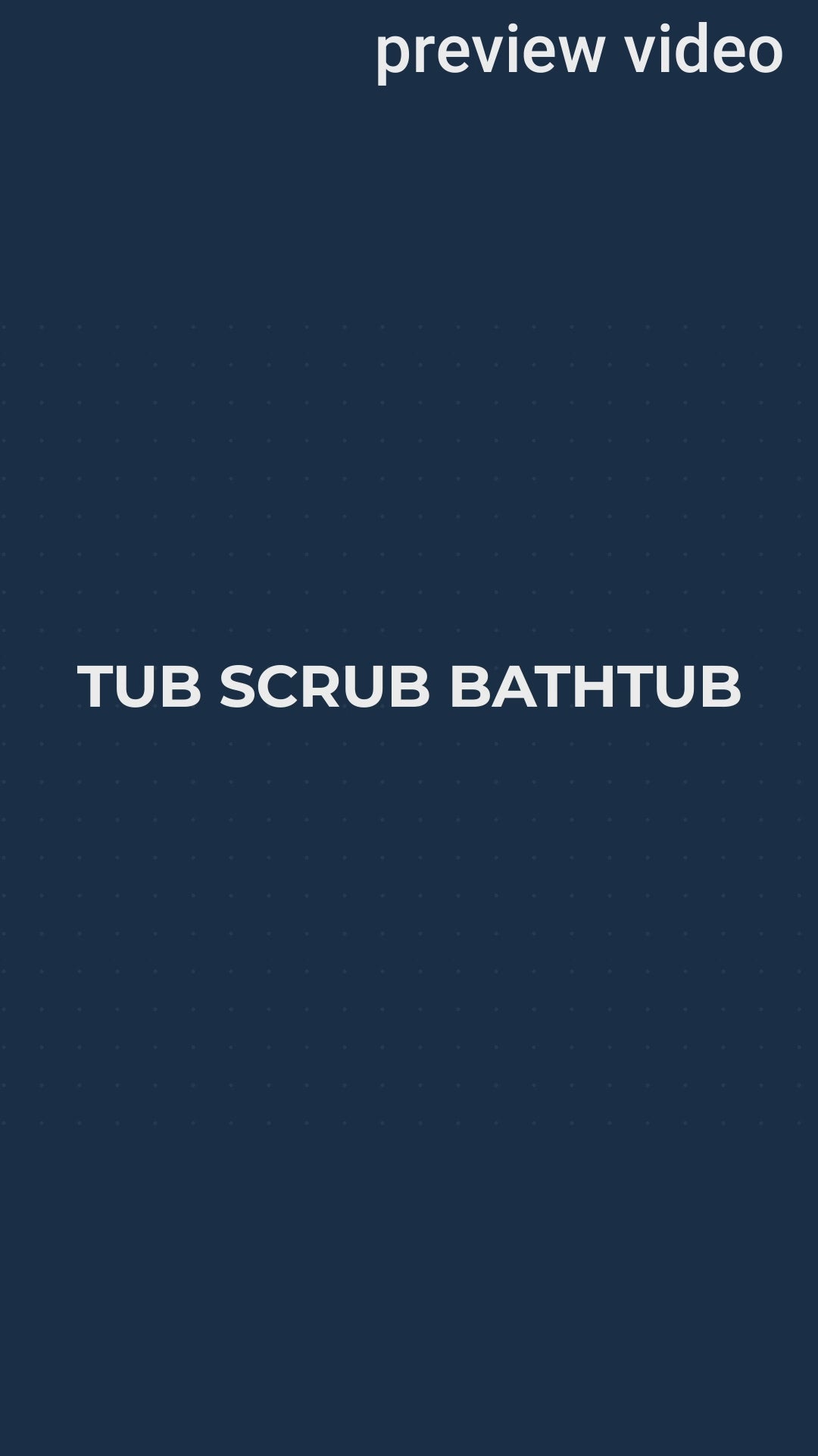 2 Brush pack Tub Scrub bath brush