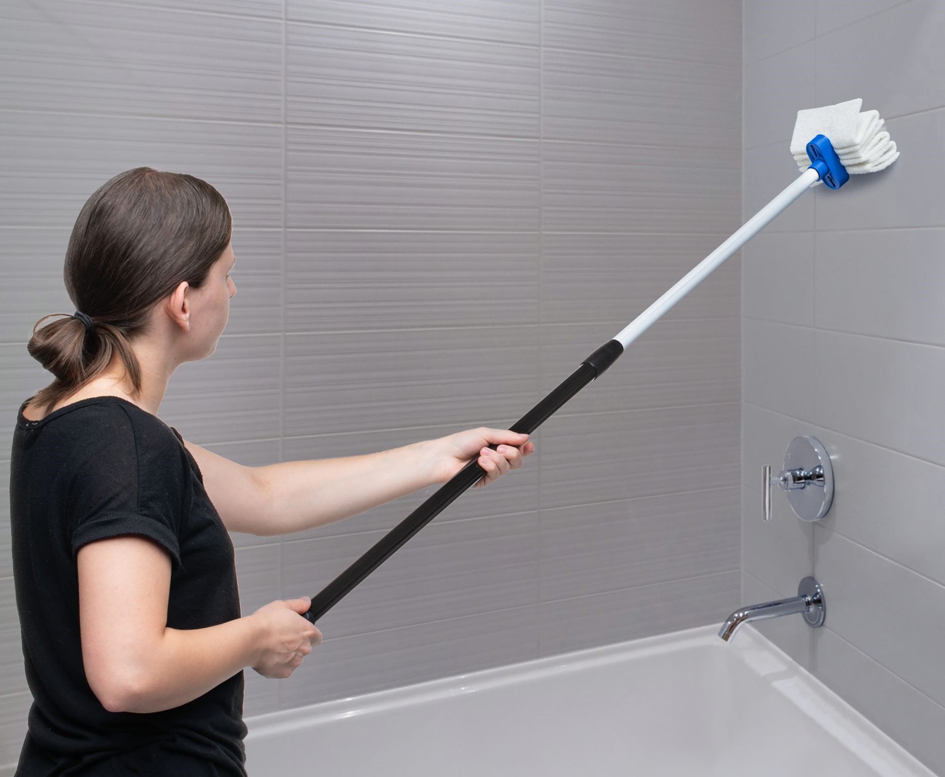 3 pack Tub Scrub tops to make cleaning easier